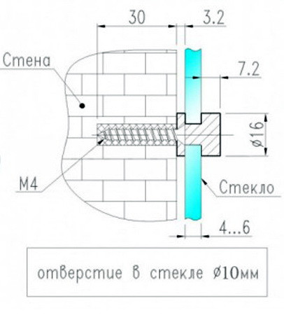 Прозрачный фартук для кухни из монолитного поликарбоната 600*3050*3 мм